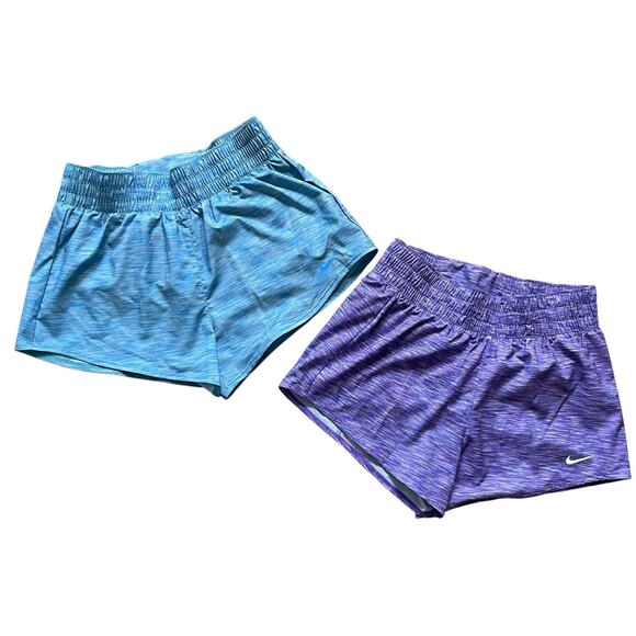 Lot Of 2 Nike Dri Fit Loose Fit Shorts - Picture 2 of 16